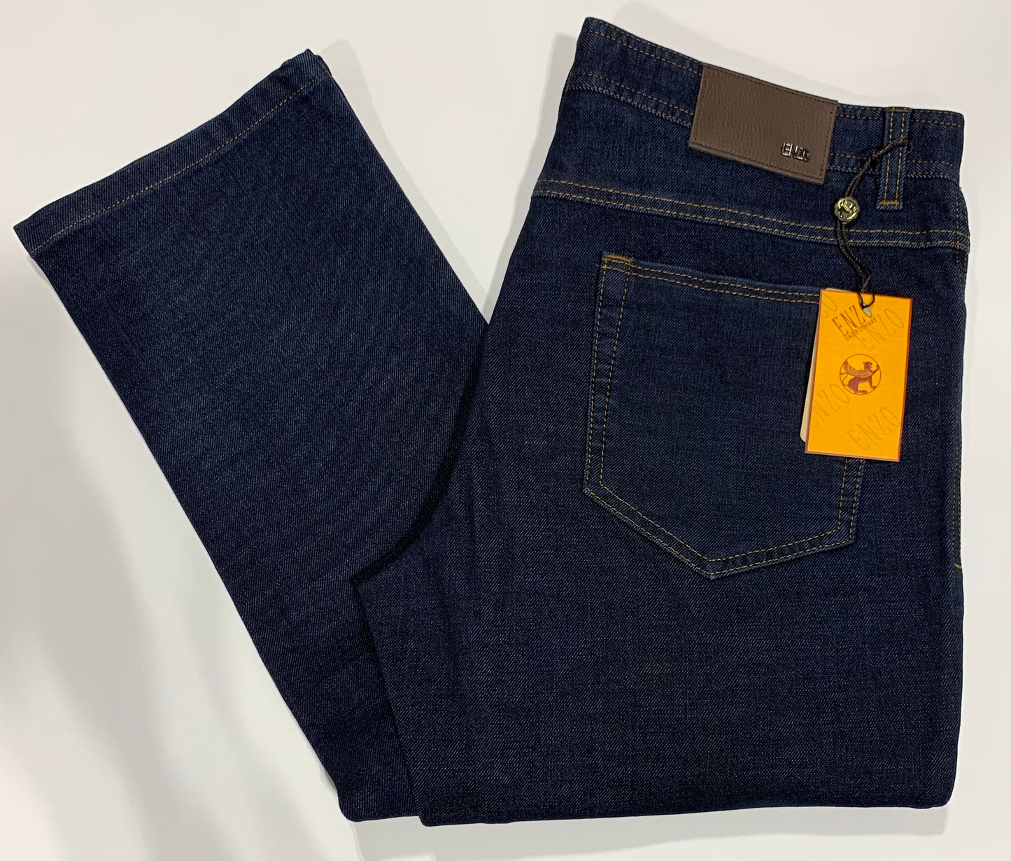 ENZO Alpha 1 Denim 5 Pocket Jean