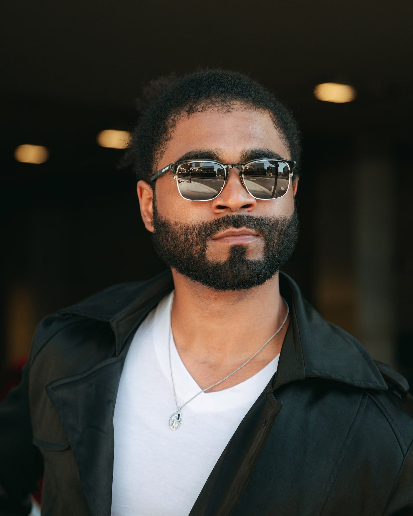 The Villa - Black Smoke Sunglasses