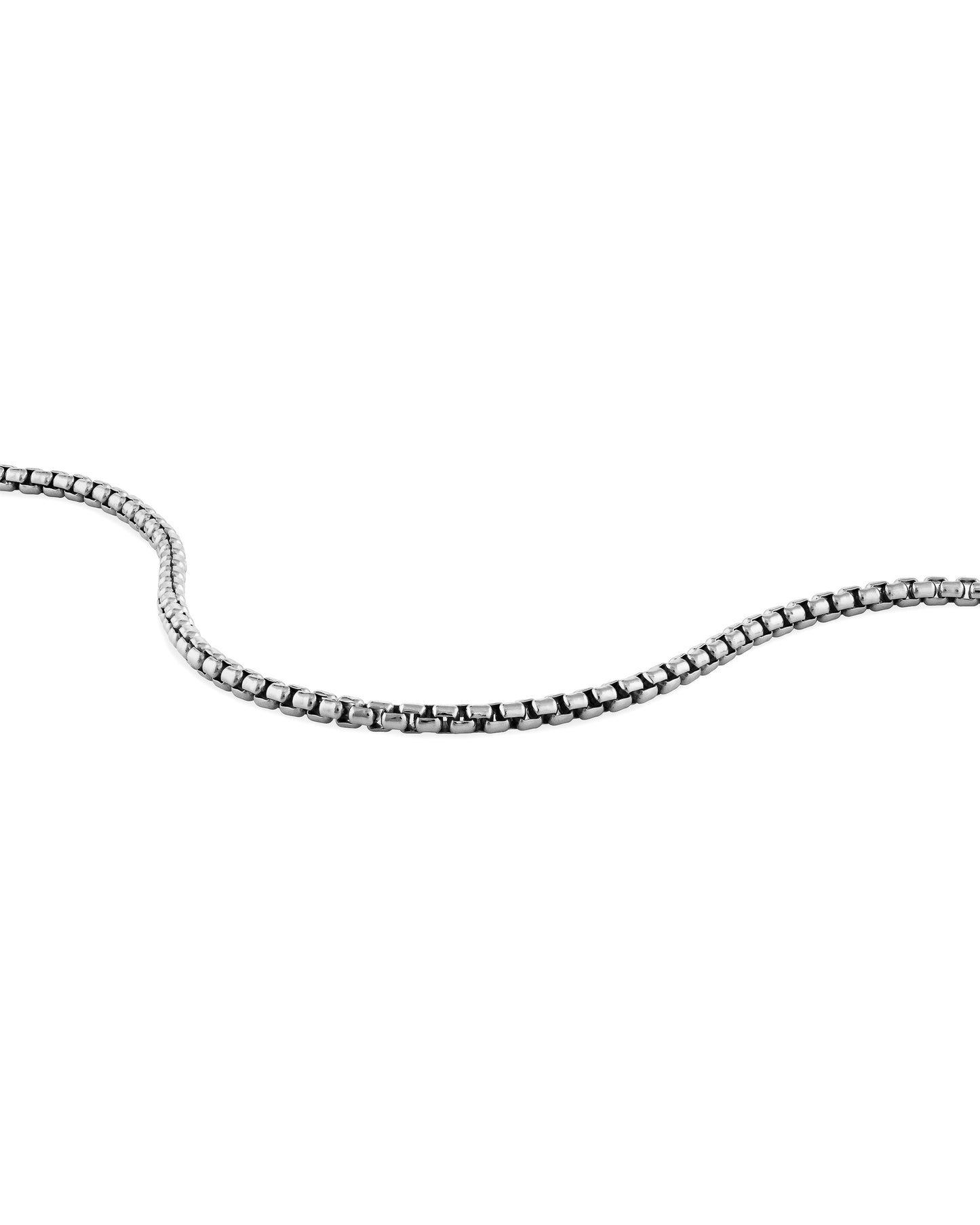 Box Chain Set - Silver