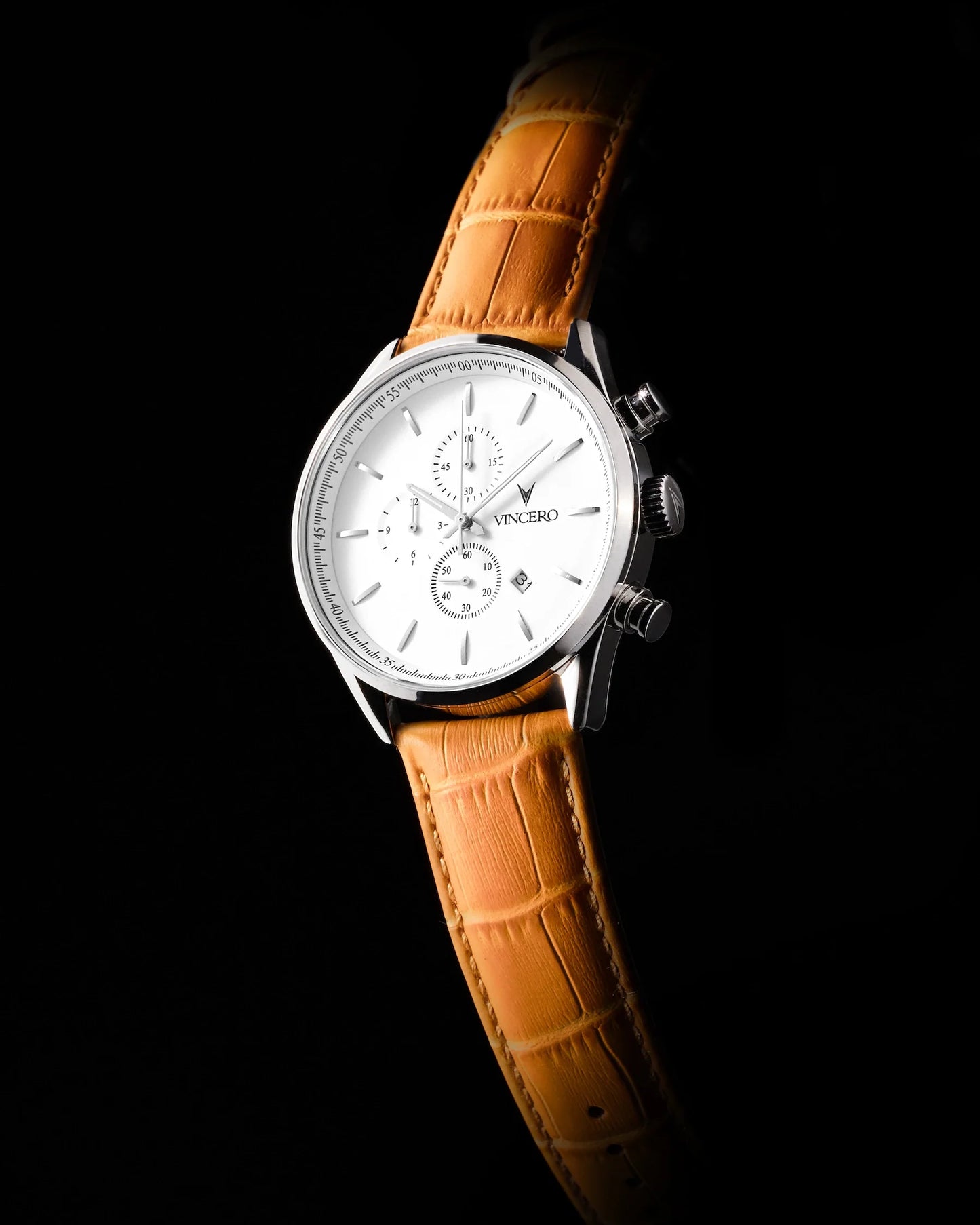 Vincero The Chrono S2 - Silver/Tan