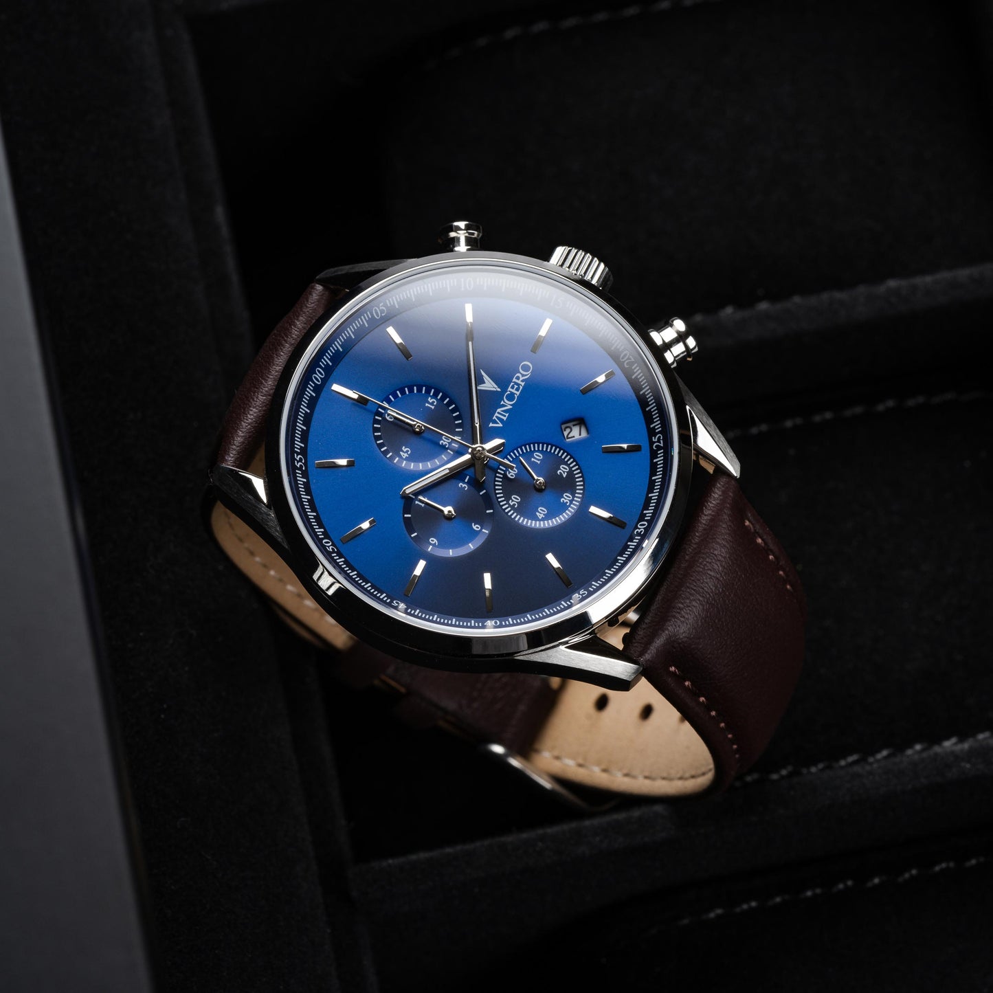 Vincero The Chrono S2 - Blue/Brown