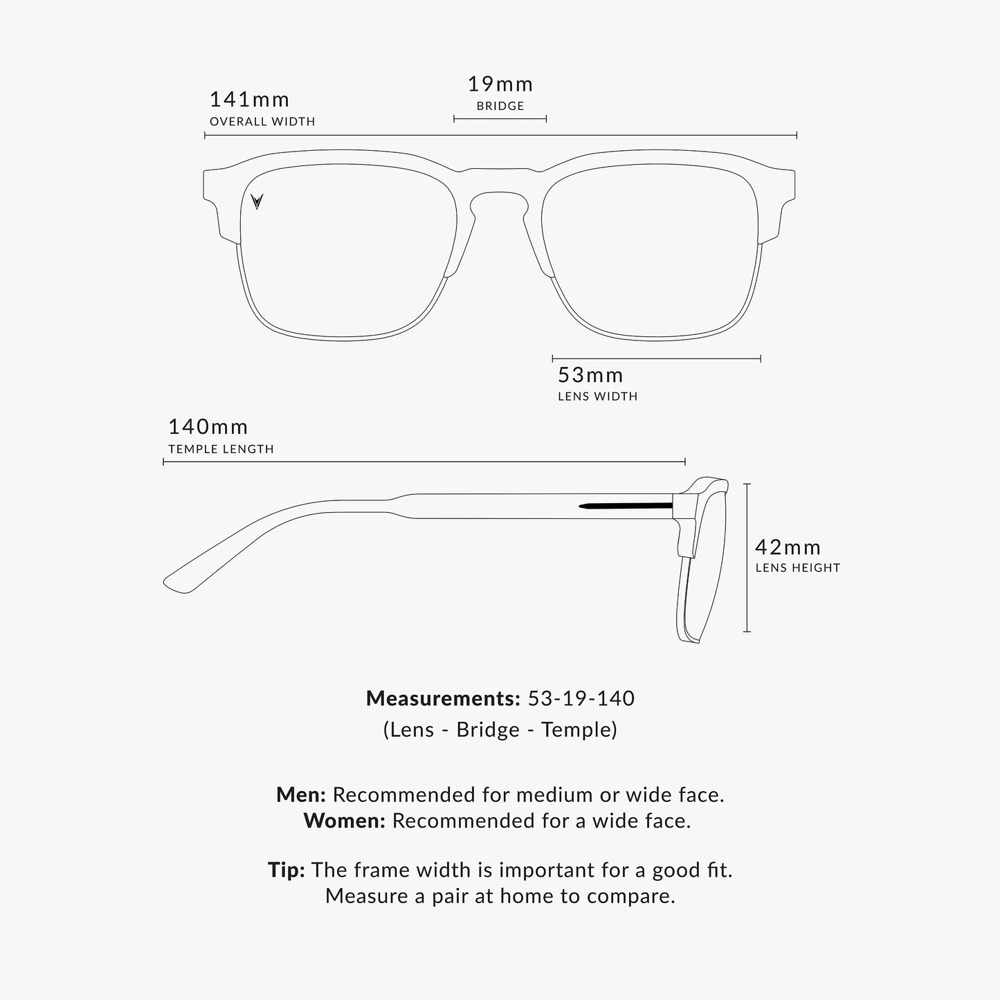 The Villa - Black Smoke Sunglasses