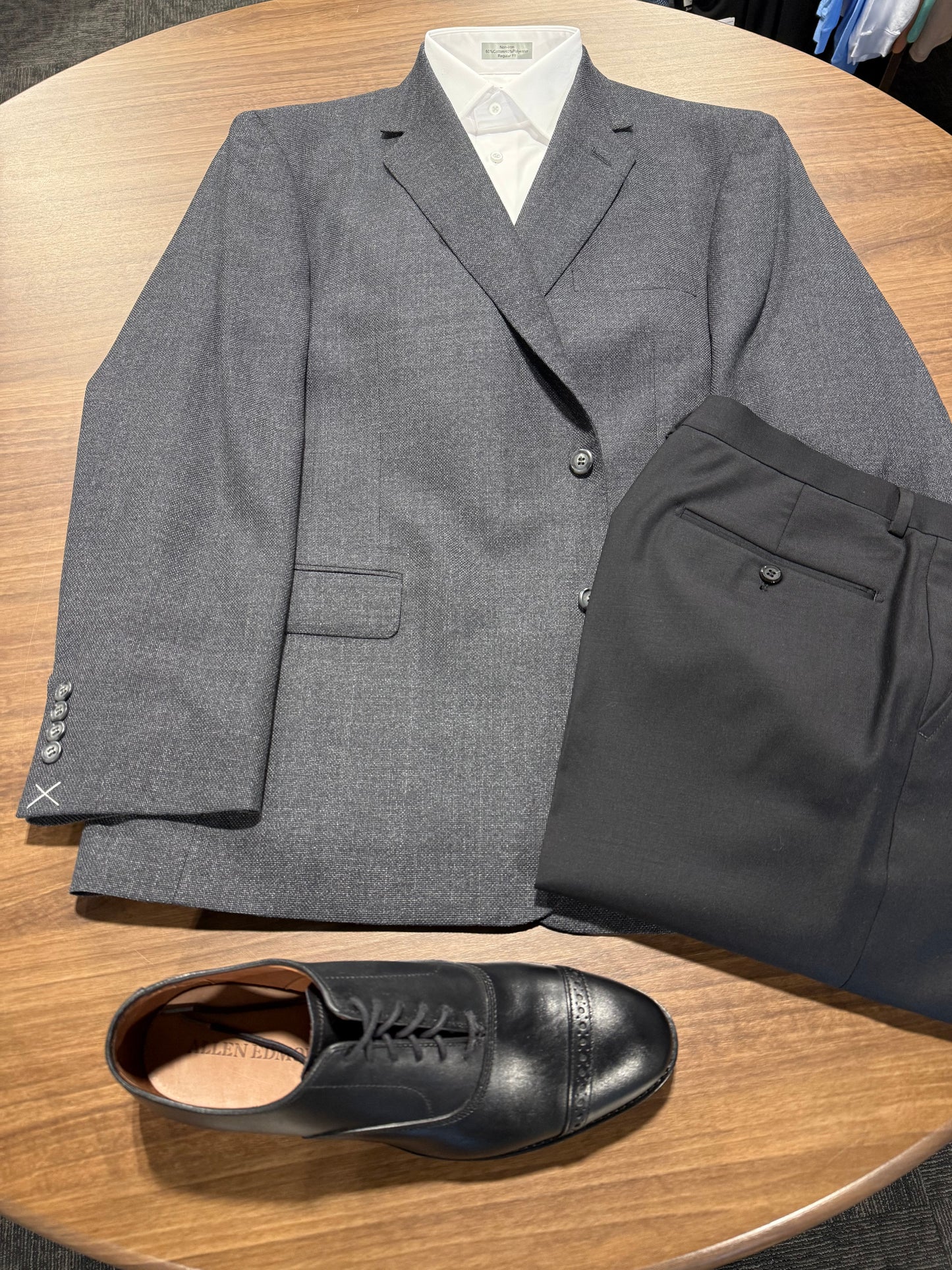 The Total Gentleman Featuring Reda 1865 Fabric Charcoal Grey Salt and Pepper Classic Fit Sport Coat