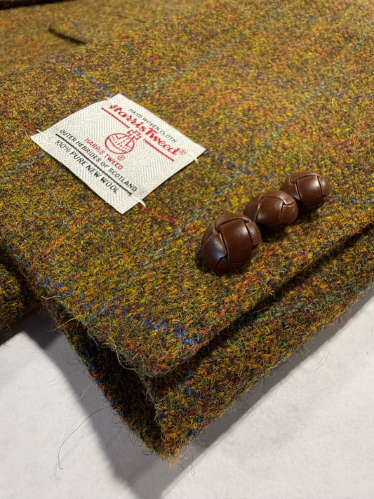 Harris Tweed Sport Coat in Burnt Orange on sale