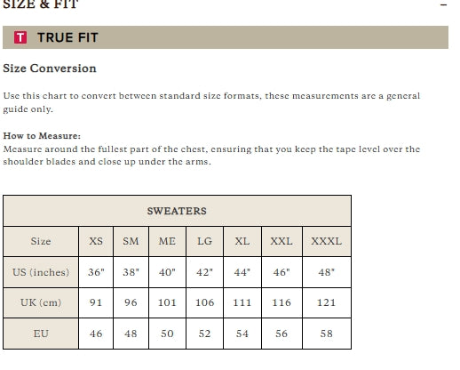 Rodd and Gunn Tobacco York Bay Merino Long Sleeve Knit Crew