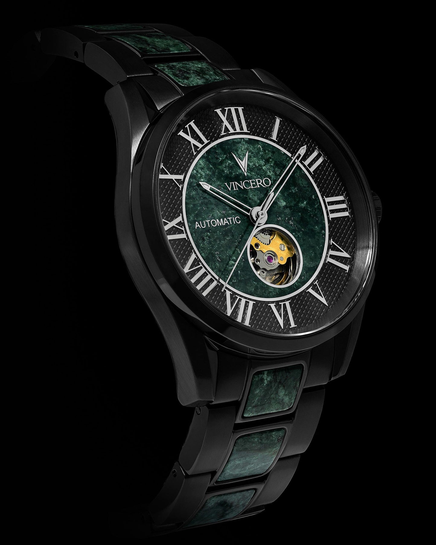 Vincero Marble Automatic - Black Verde