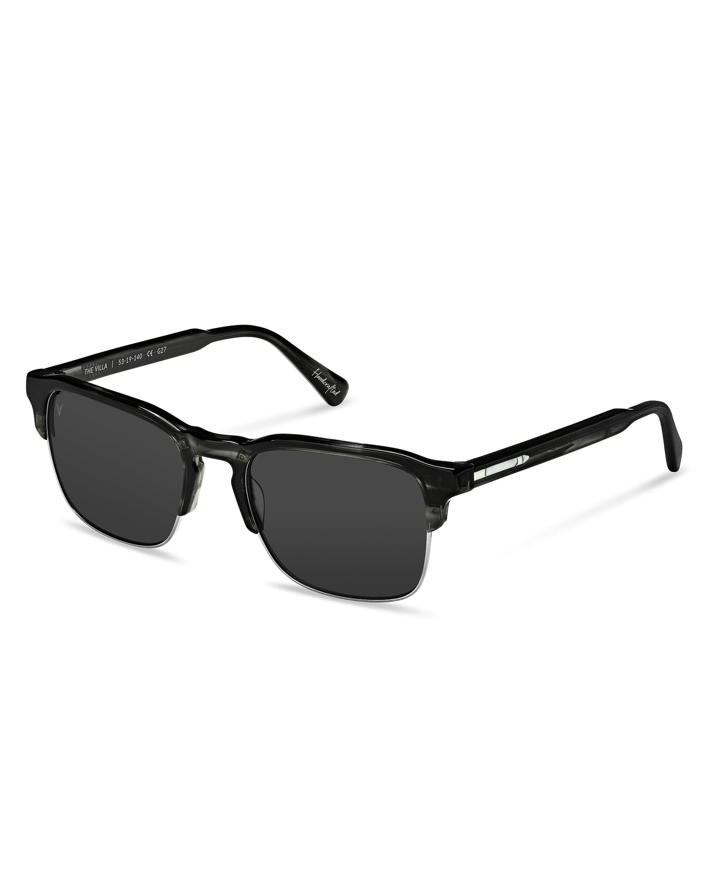 The Villa - Black Smoke Sunglasses