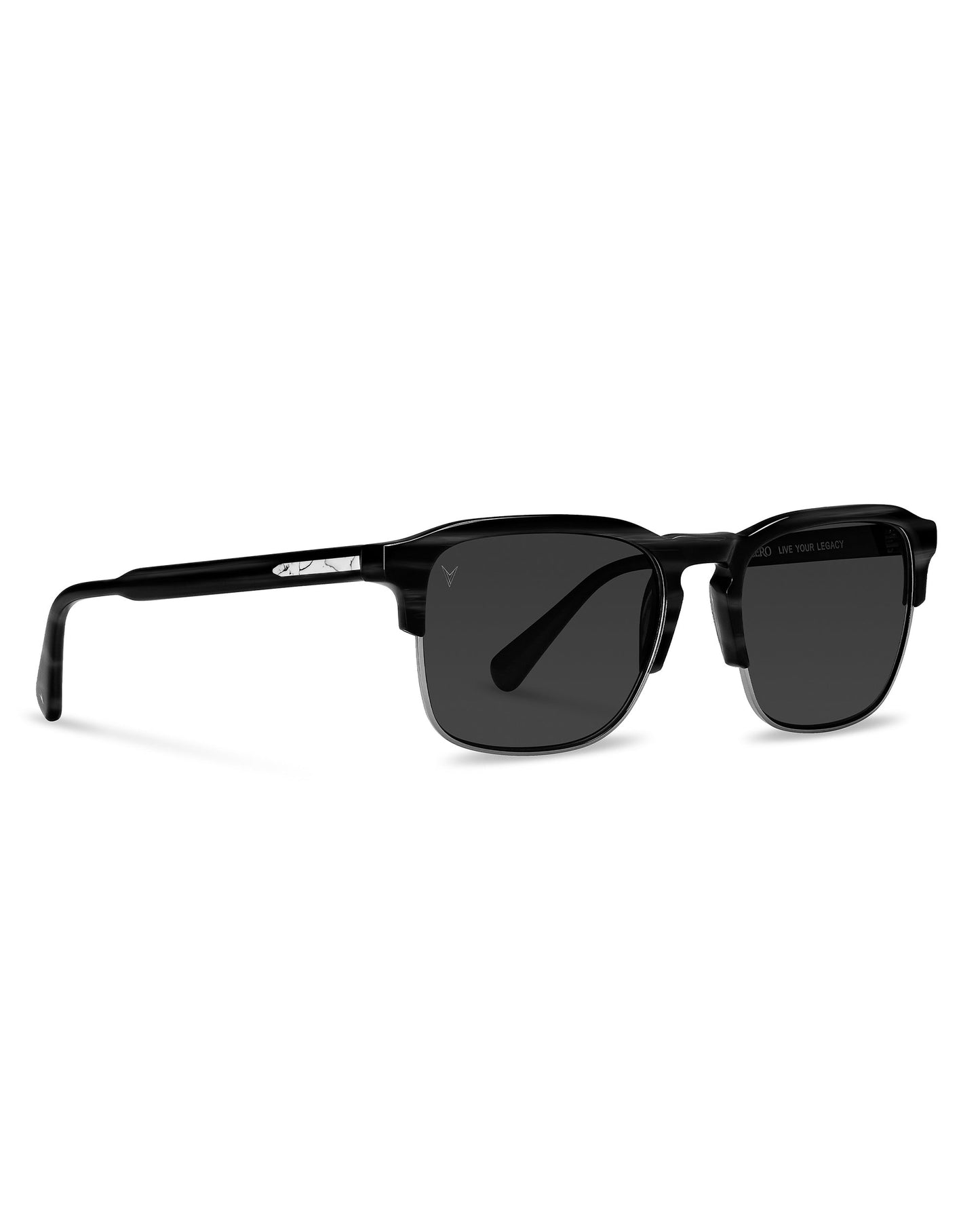 The Villa - Black Smoke Sunglasses