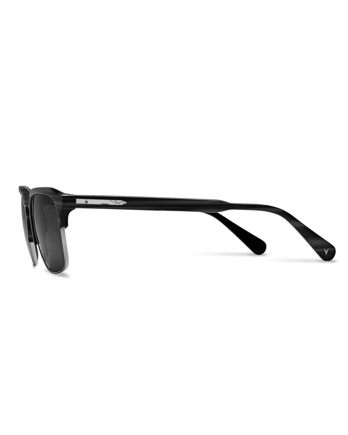 The Villa - Black Smoke Sunglasses