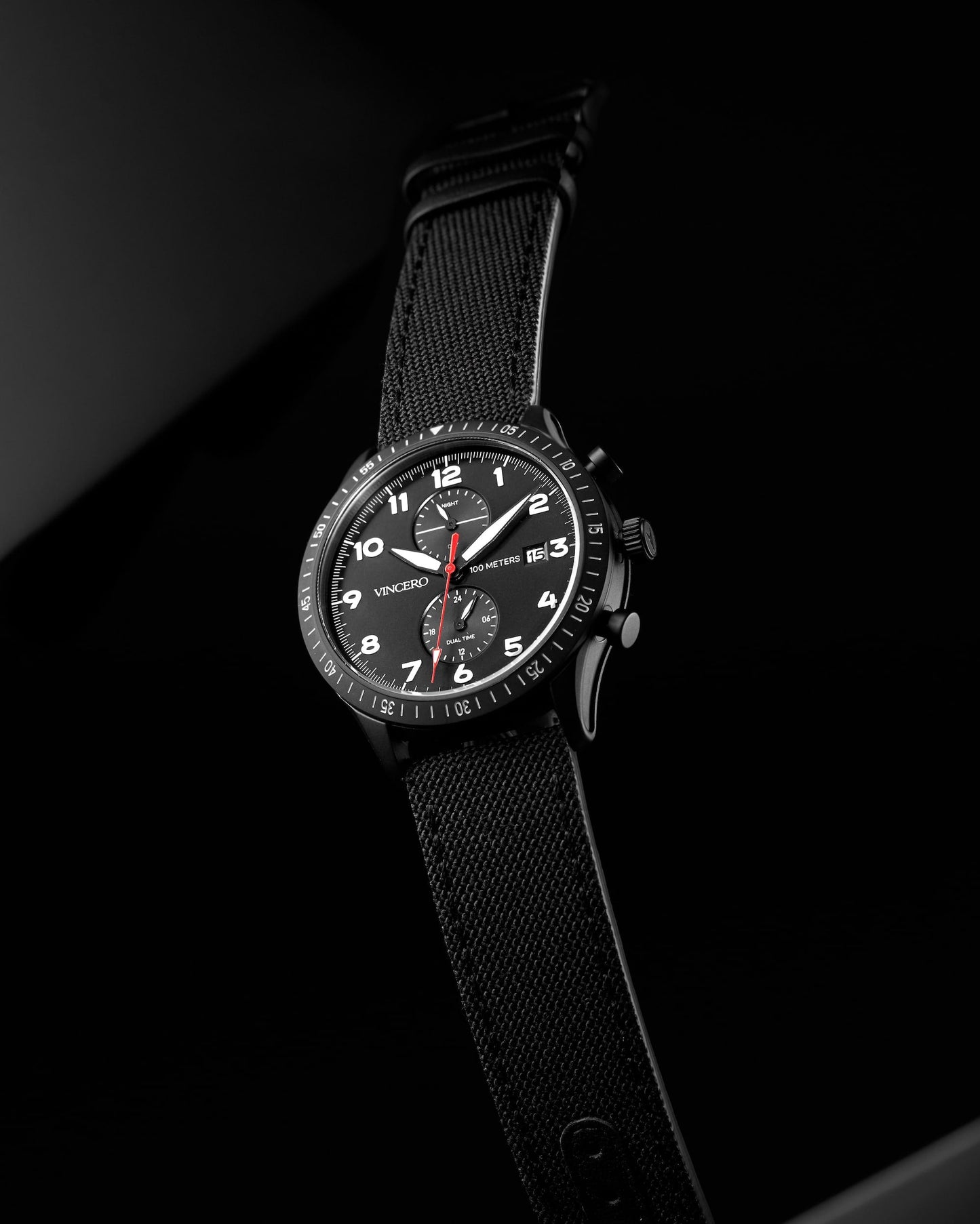 Vincero The Altitude - Matte Black/Red