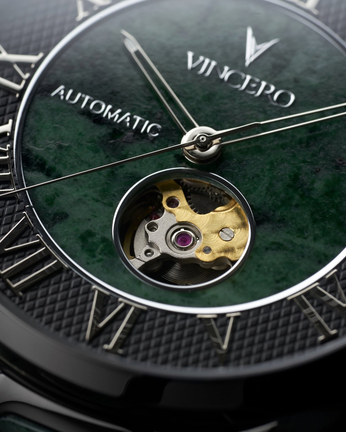 Vincero Marble Automatic - Black Verde