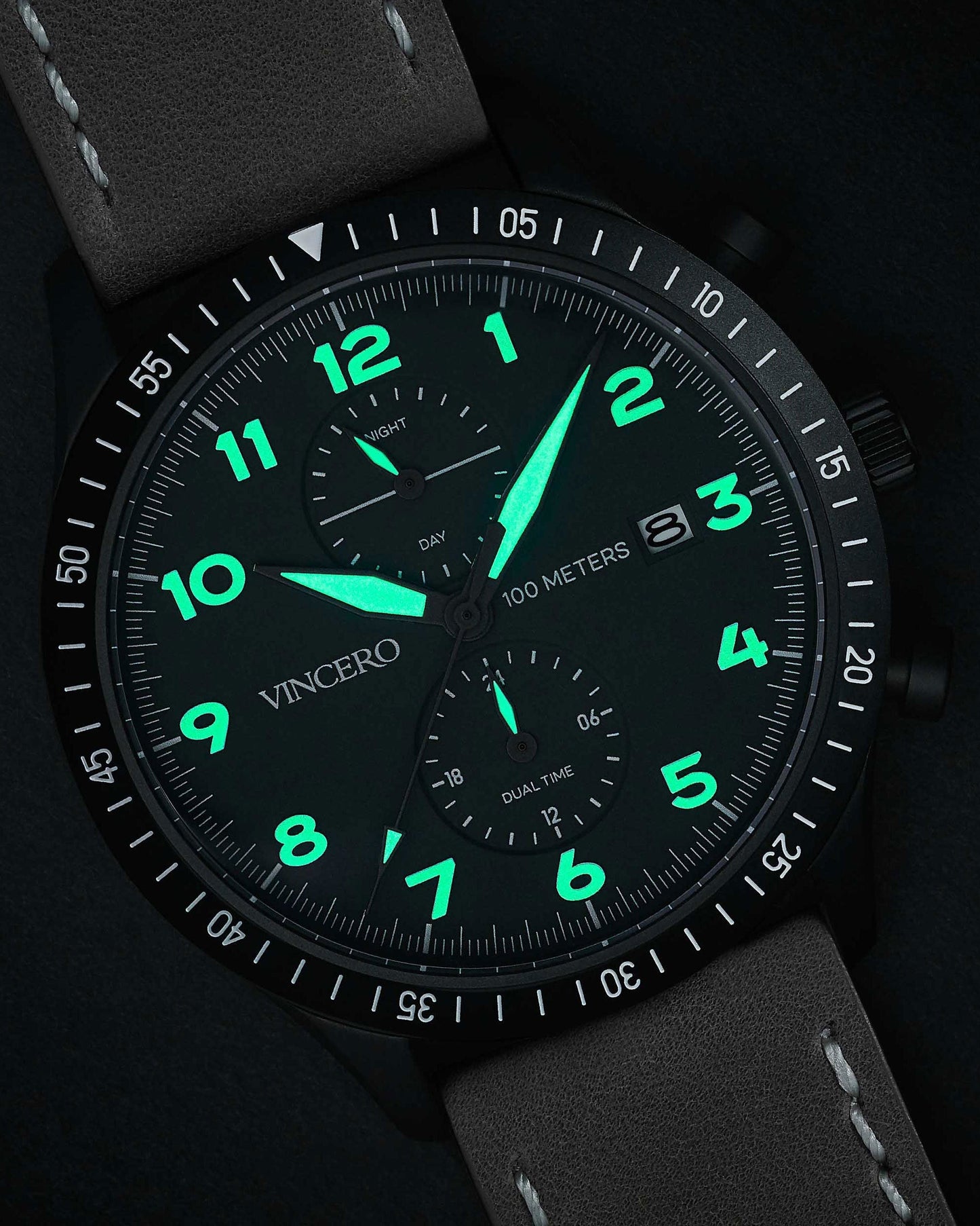 Vincero The Altitude - Matte Black/Red