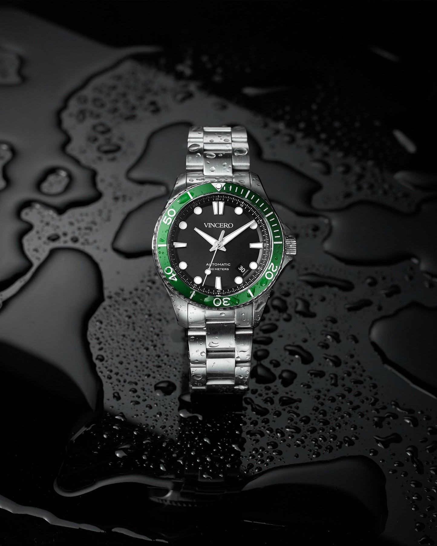 Vincero The Argo Automatic - Green/Silver