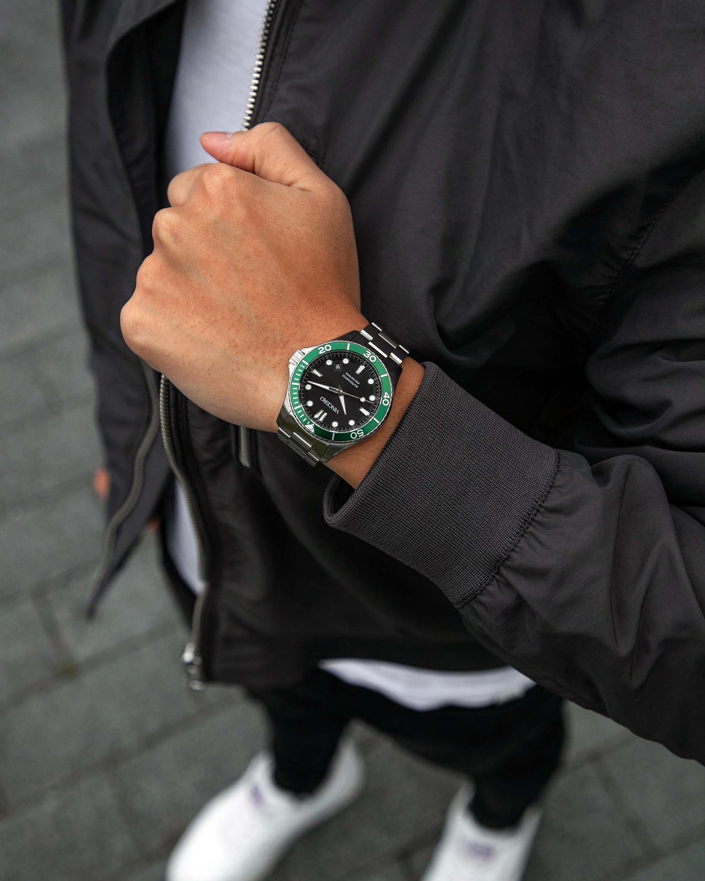 Vincero The Argo Automatic - Green/Silver