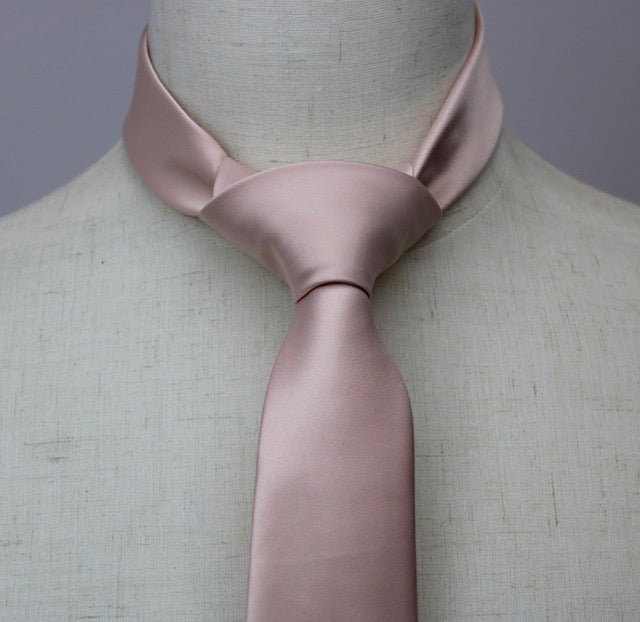 Men's 2 1/2 Inch Blush Slim Tie