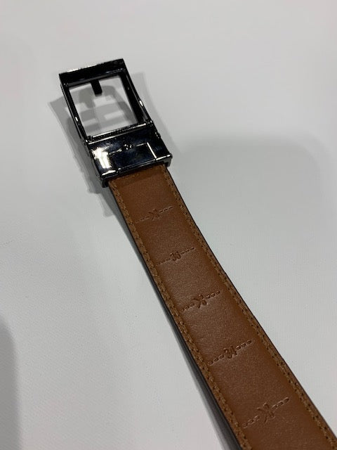Ratchet belt cut to fit Brown