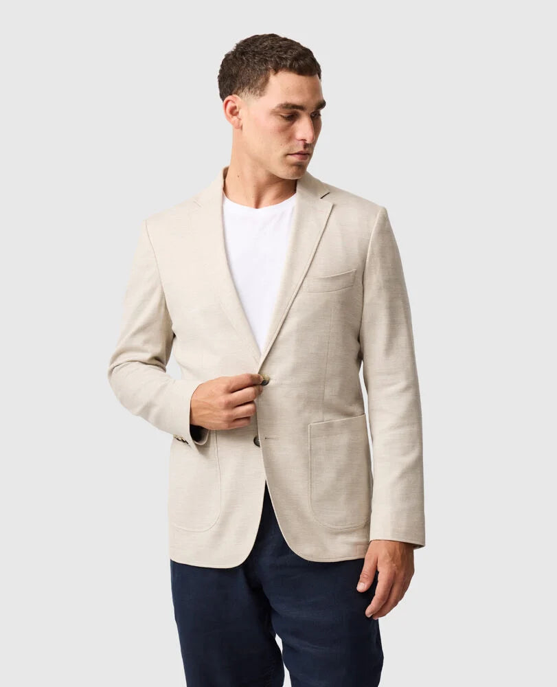 Rodd and Gunn Italian Fabric Chester Place Sports Fit Jacket Ivory