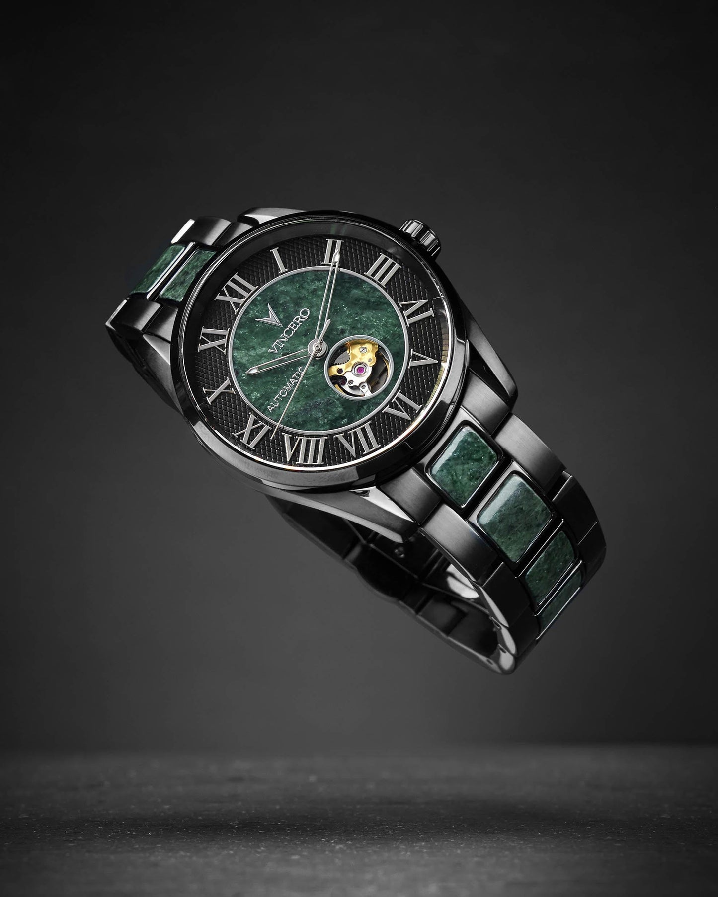 Vincero Marble Automatic - Black Verde