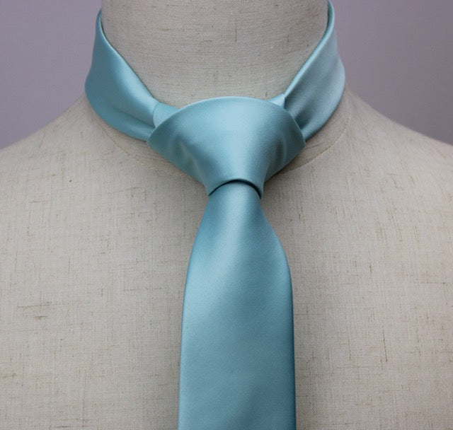 Men's 2 1/2 Inch Mint Slim Tie