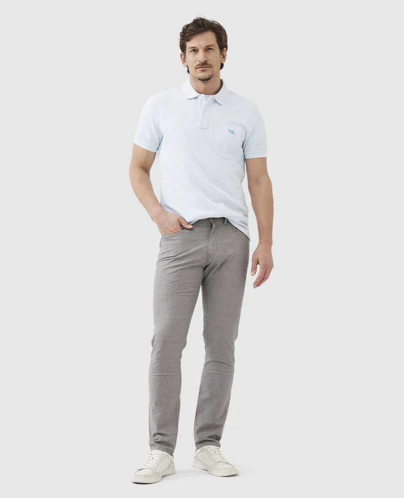 Rodd and Gunn Short Sleeve Sports Fit Gunn Polo Mist