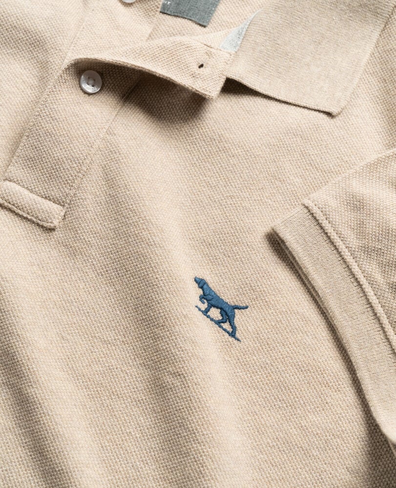 Rodd and Gunn Short Sleeve Sports Fit Gunn Polo Oat