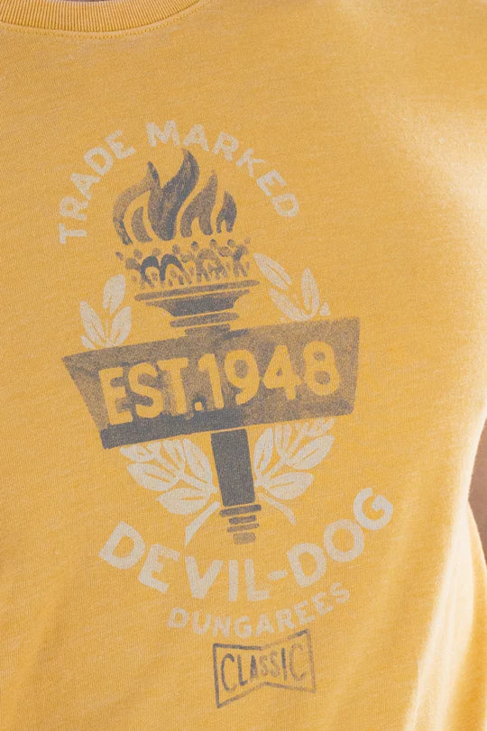Devil Dog Graphic T-Shirt - 48 Crest
