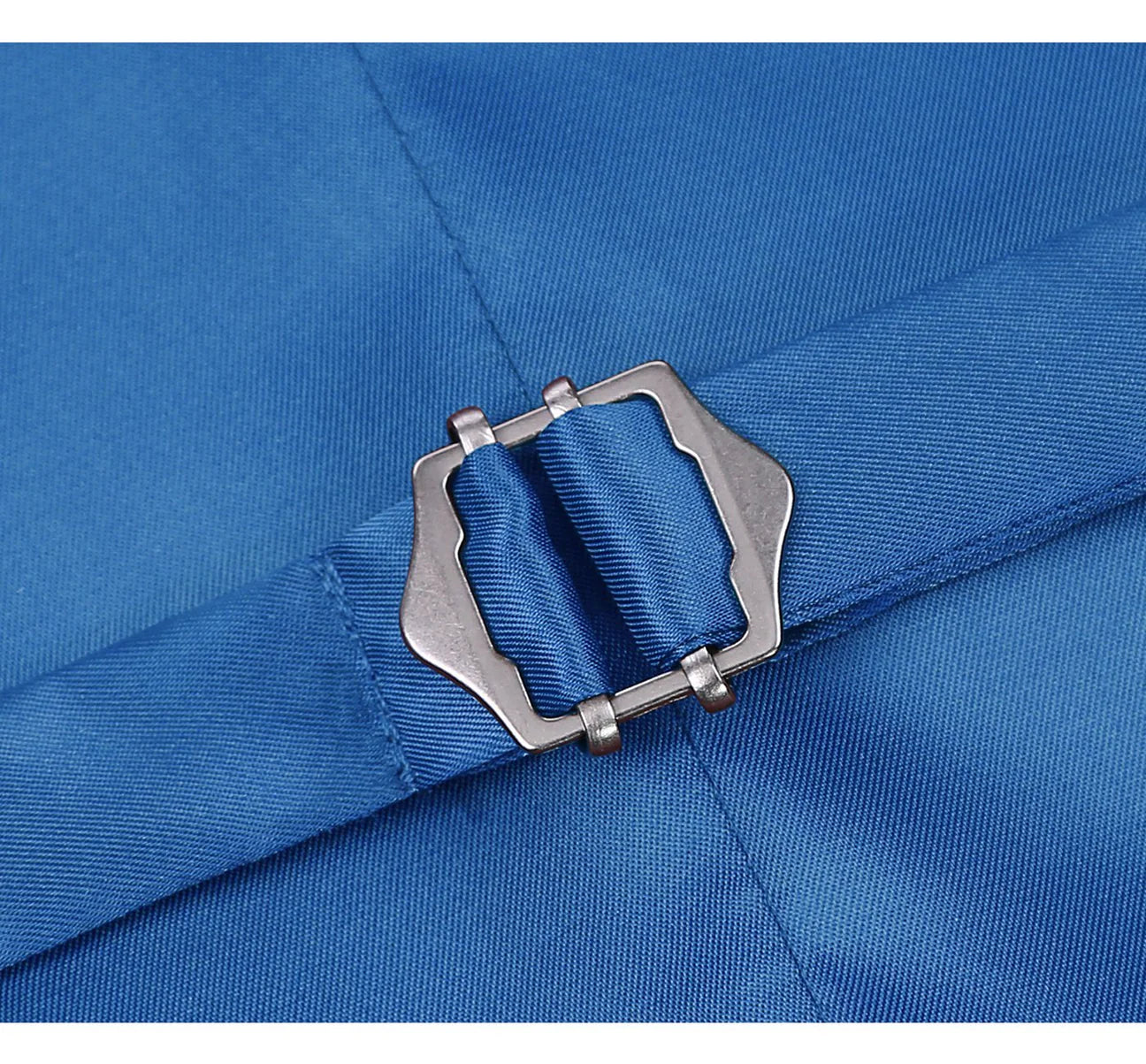 Renoir Blue 5 Button Vest