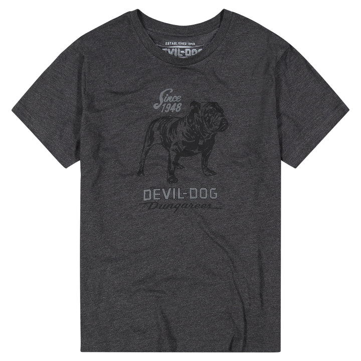 Devil Dog Graphic T-Shirt - Bulldog on clearance