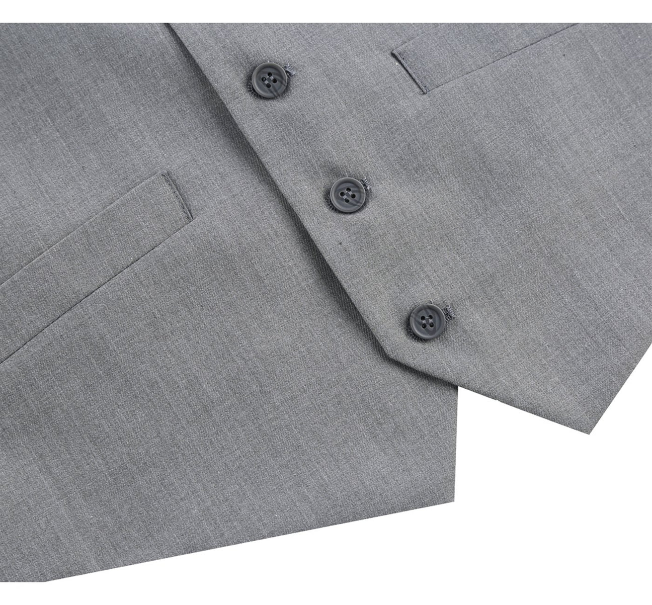 Renoir Light Grey 5 Button Vest