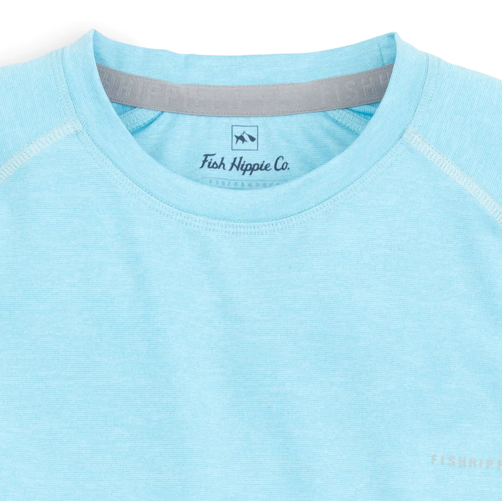 Fish Hippie Boden Heather Performance Crew on clearance