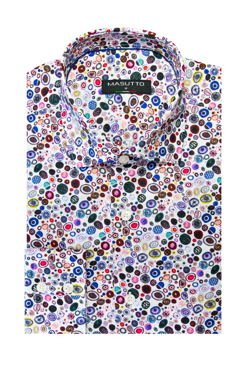 Masutto Boston Long Sleeve Shirt on clearance