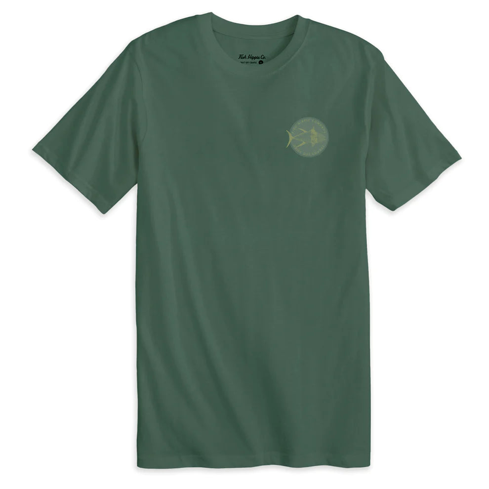 Fish Hippie Depth Short Sleeve Tee