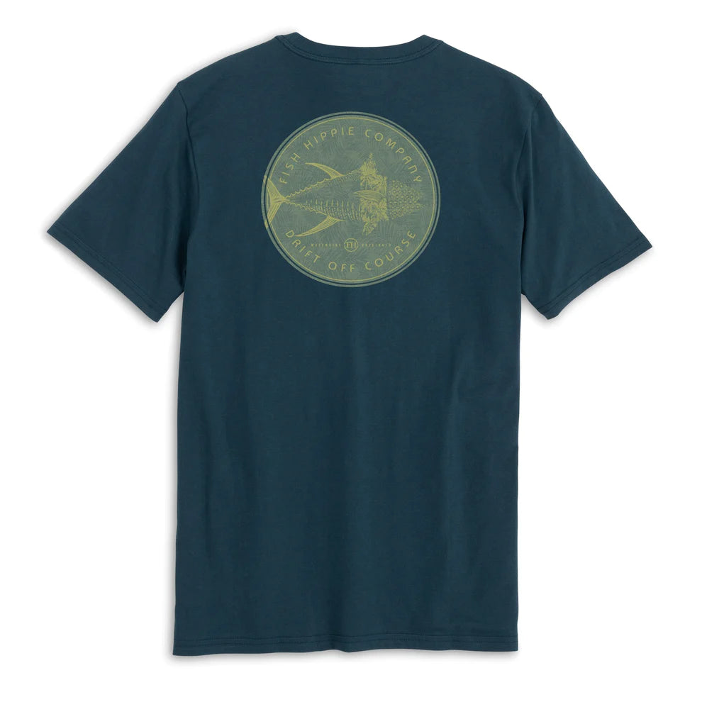 Fish Hippie Depth Short Sleeve Tee on clearance