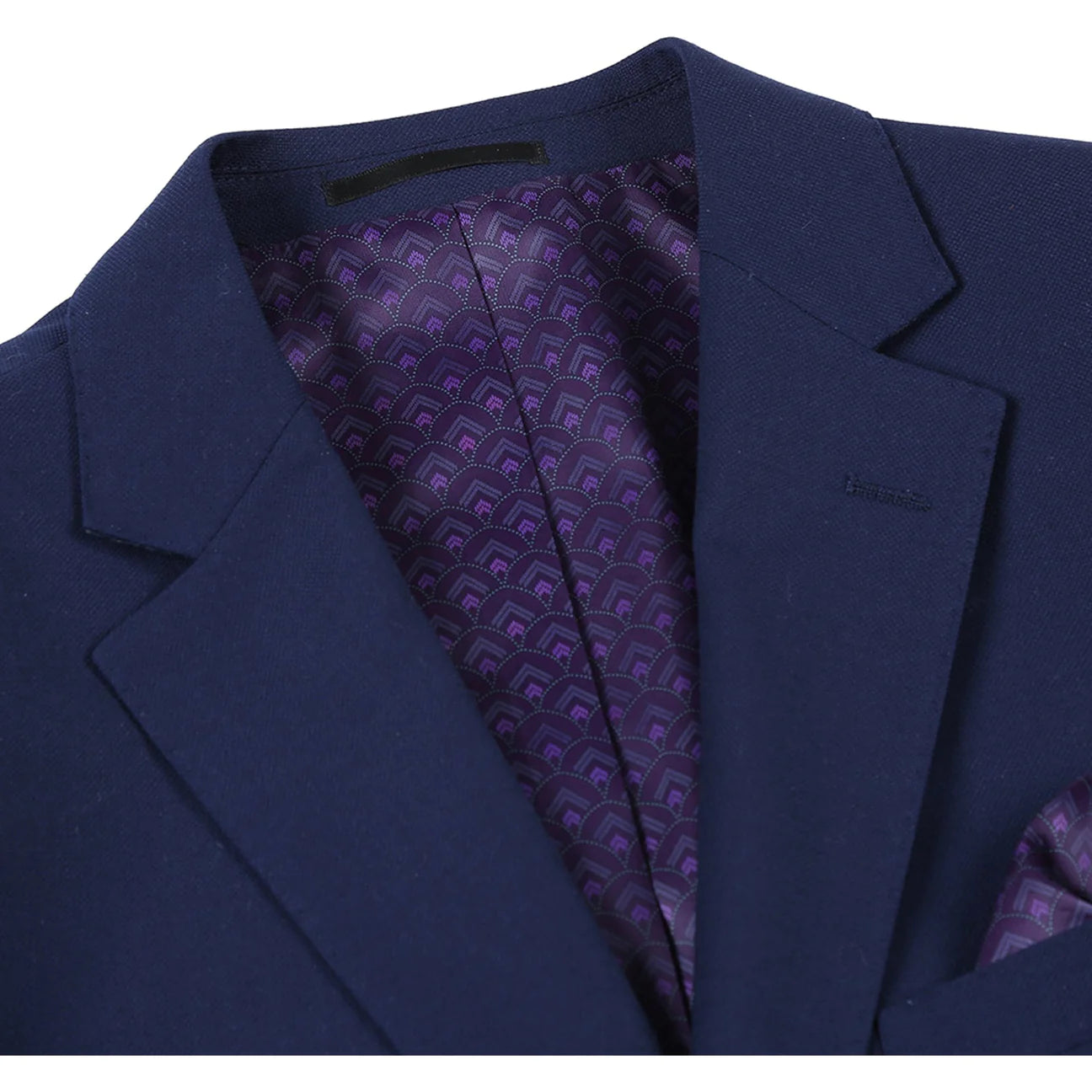 Renoir Classic Fit Notch Lapel Navy Blazer