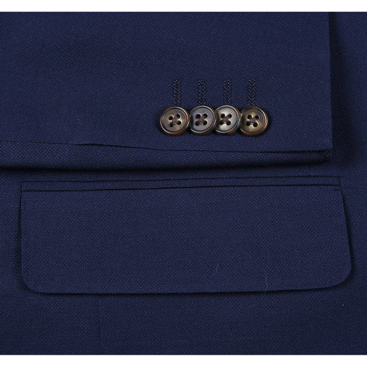 Renoir Classic Fit Notch Lapel Navy Blazer Sport Coat