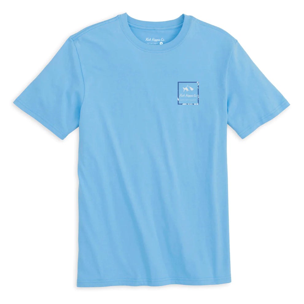 Fish Hippie Skewed Short Sleeve Tee