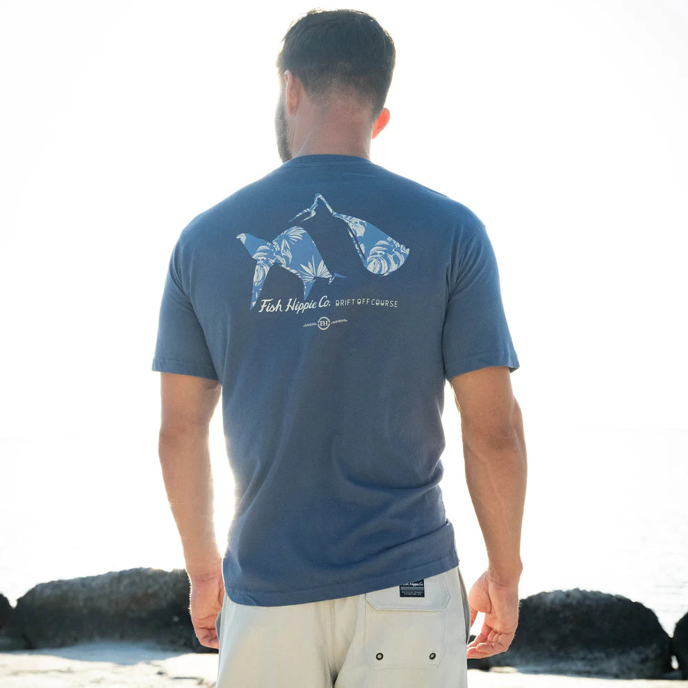 Fish Hippie Skewed Short Sleeve Tee