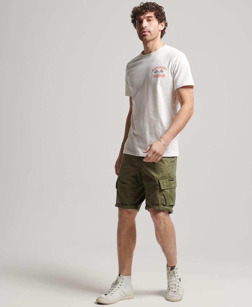 Superdry Organic Cotton Core Cargo Shorts on clearance