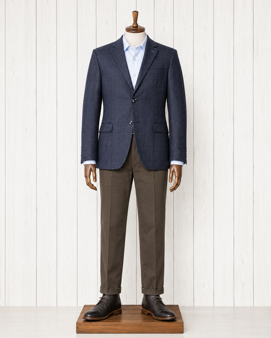 7 Downie Street Willis Navy Multi Sport Coat