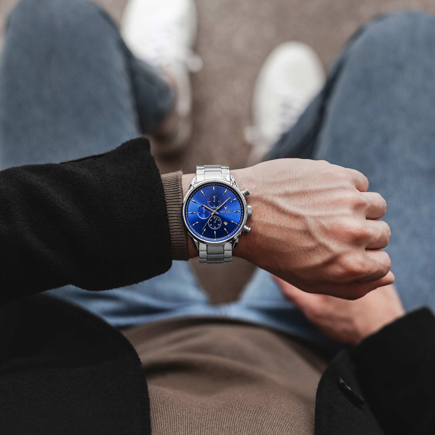 Vincero The Chrono S2 - Blue Steel