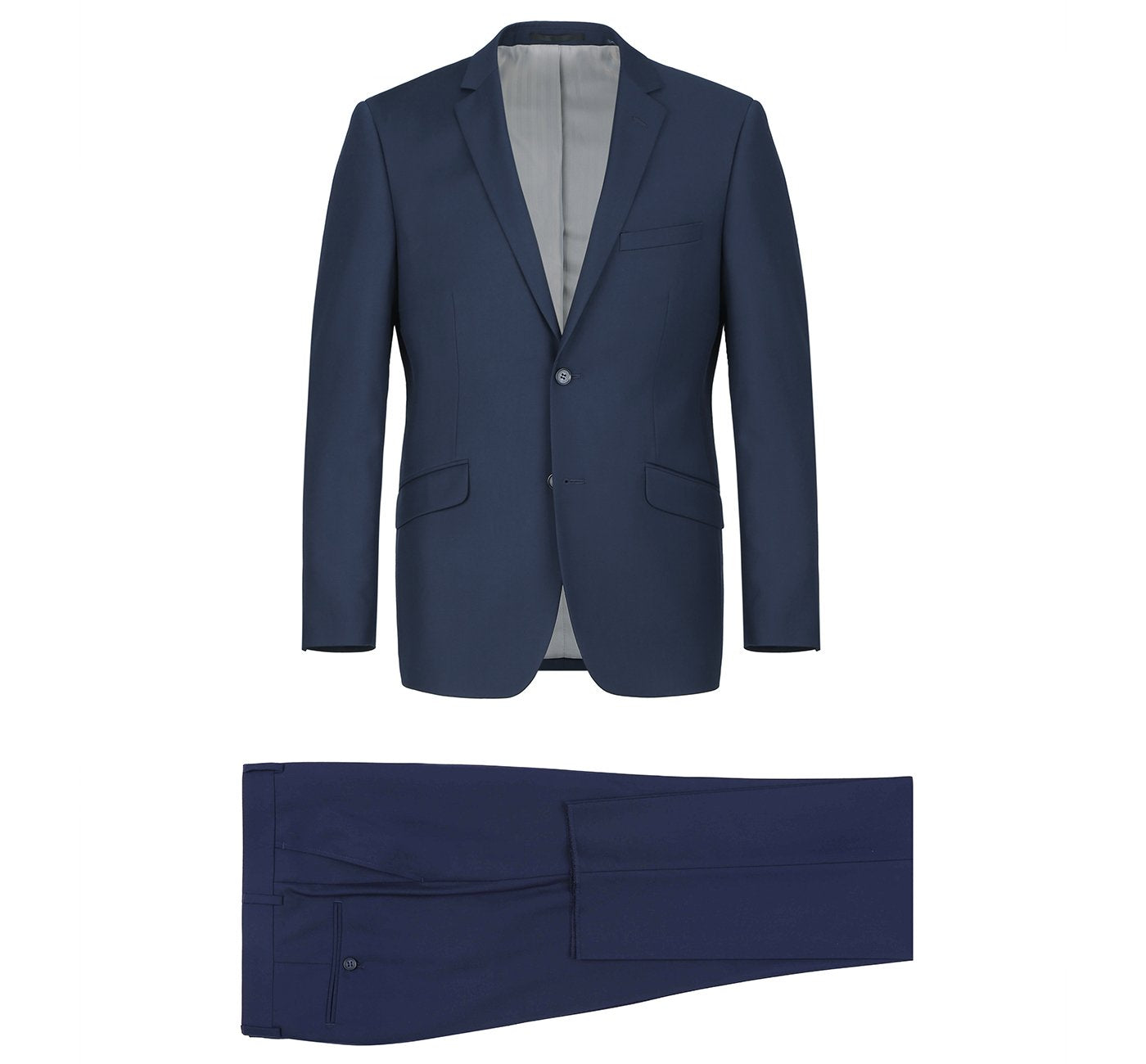 201-19 Men's 2-Piece Single Breasted Notch Lapel Suit