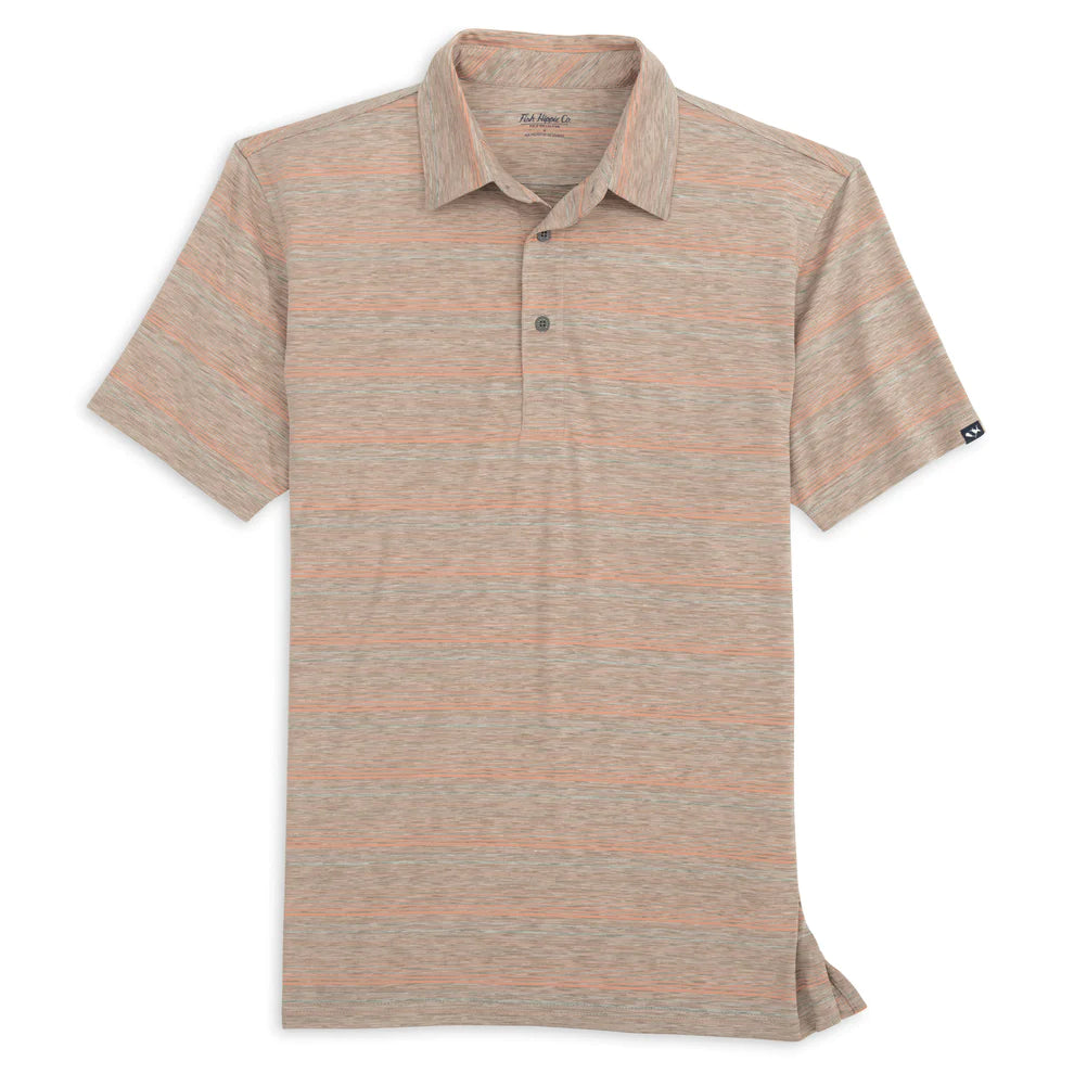 Fish Hippie Abaco Performance Polo