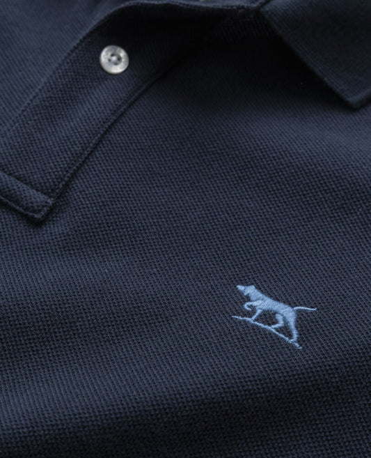 Rodd and Gunn Short Sleeve Sports Fit Gunn Polo Eclipse