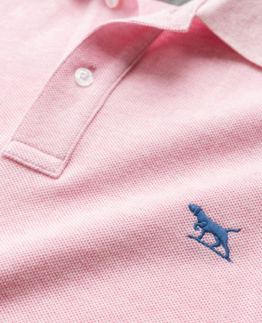 Rodd and Gunn Short Sleeve Sports Fit Gunn Polo Rose Water