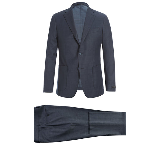 PF20-18 Men's Slim Fit Travel Suit Anti-Microbial/ Nature Stretch/ Wrinkle Resistant