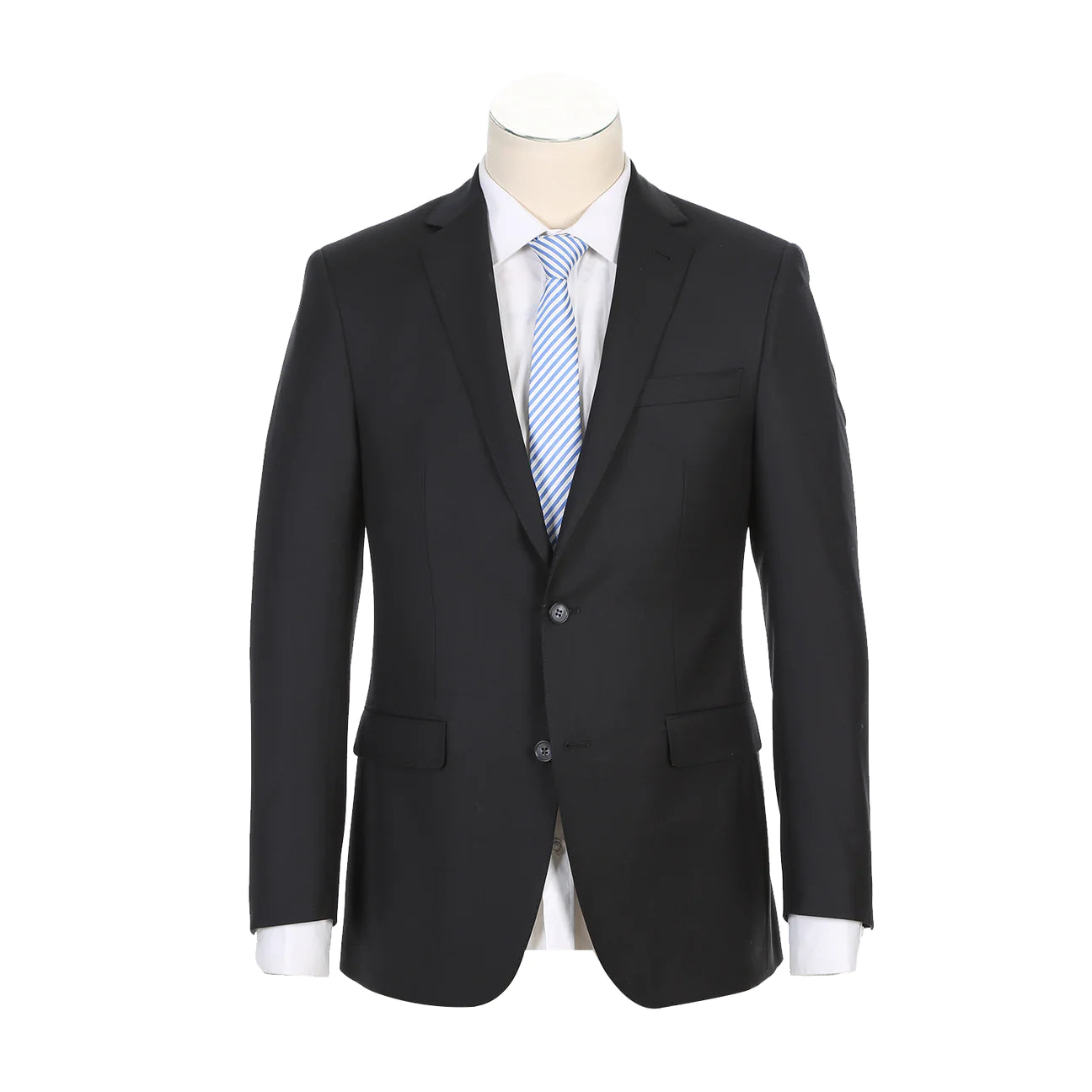 Renoir Black Super 150's Wool Suit RHC100-1