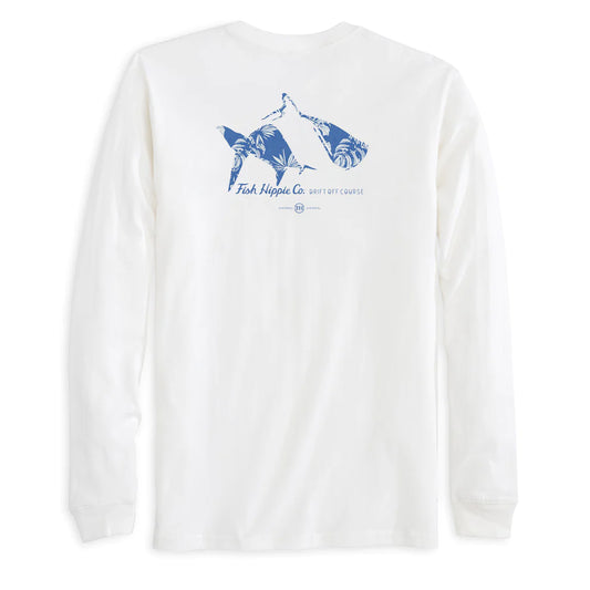 Fish Hippie Skewed Long Sleeve Tee