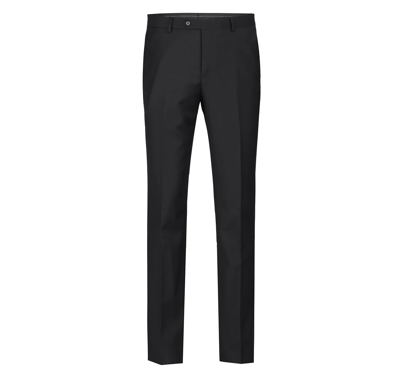 Renoir Black Classic Fit 100% Virgin Wool suit slacks 508-1