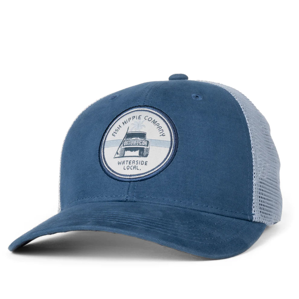 Fish Hippie Waterside Local Trucker Hat