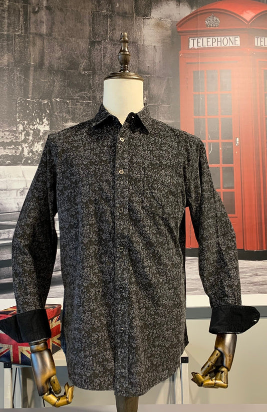 NICOBY VINTAGE OVERDYED CORD SHIRT